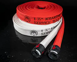 1-1/2-inch and 1-3/4-inch hose fore firefighting