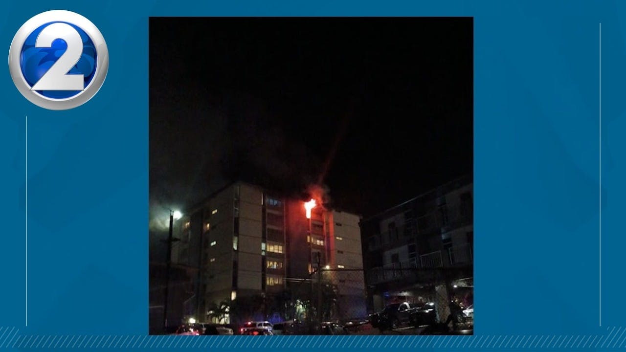 Battery Eyed in Honolulu Condo Fire that Stranded Residents