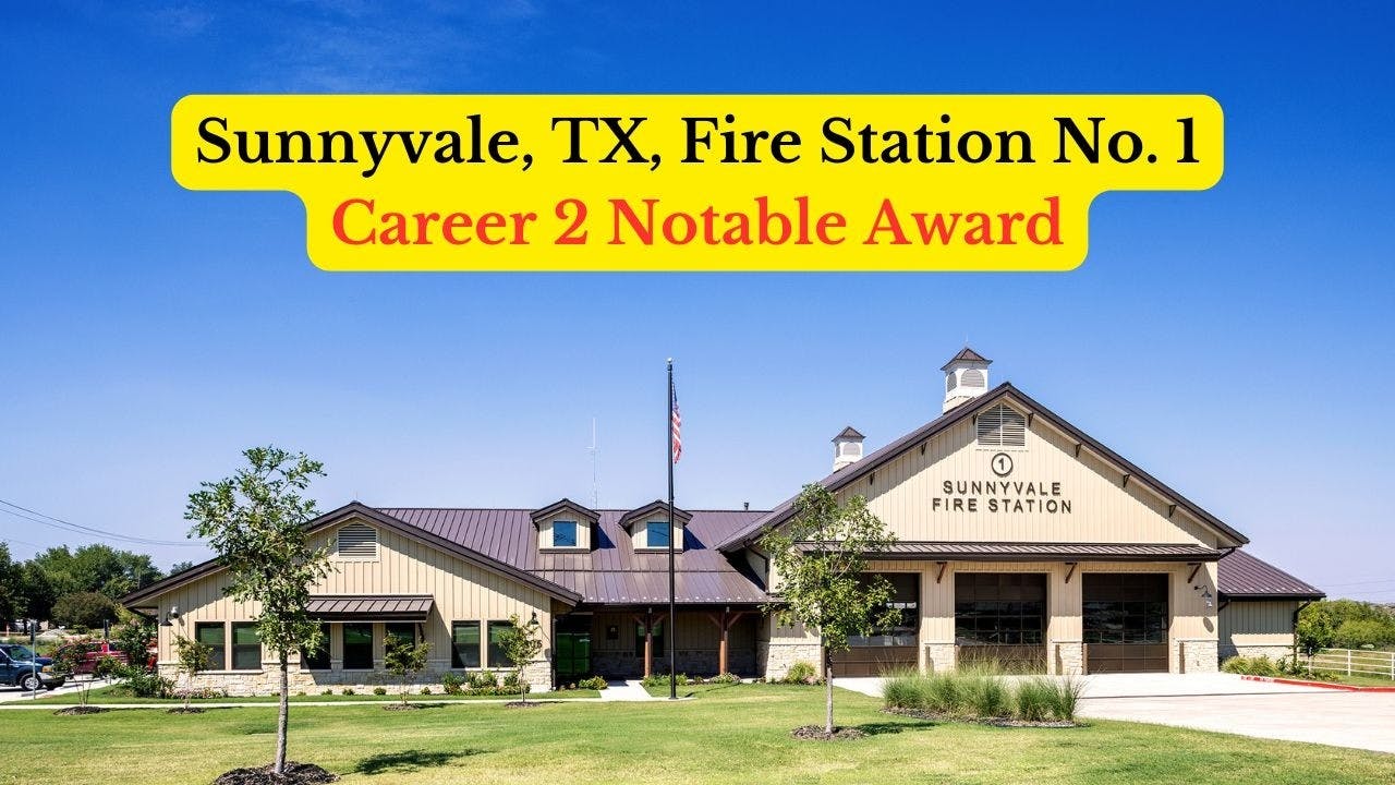 In Quarters: Sunnyvale, TX, Fire Station No 1