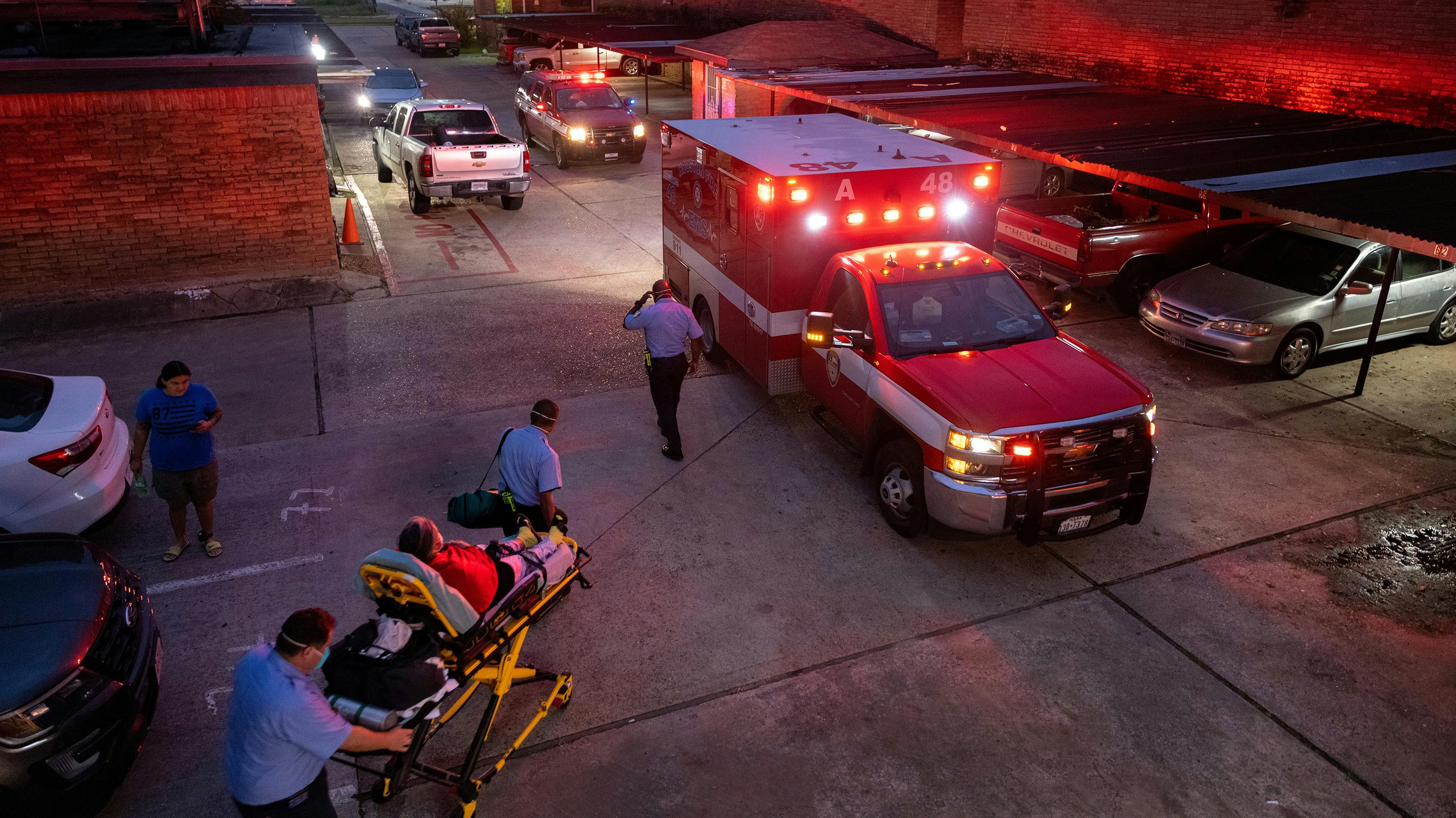 The report from the International Association of Fire Fighters says the Houston Fire Department needs to add 65 ambulances to keep up with the demand. During the study, more than half of Houston's ambulances and medic units were unavailable when new medical emergencies came in.