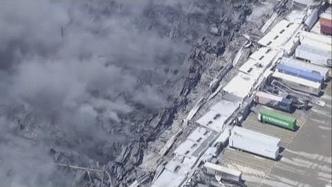Chief: Minimal Water Available from First Hydrant Tapped at Massive Tracy, CA, Warehouse Fire