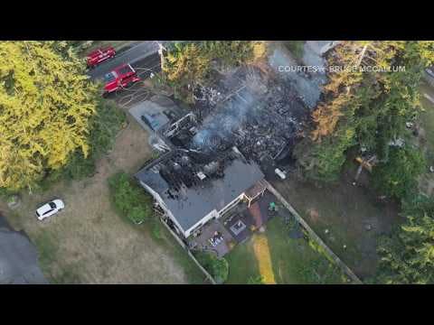 3 firefighters hurt in home explosion
