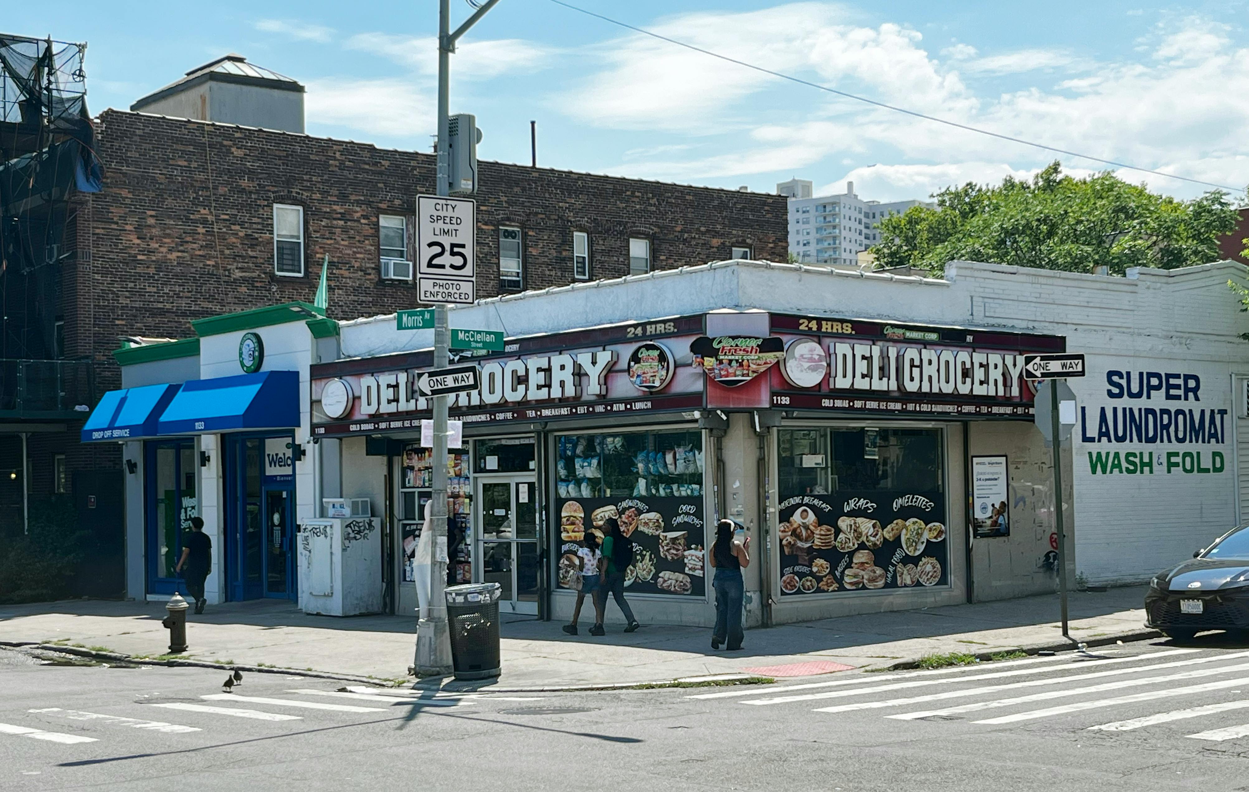 This is where a FDNY EMT was attacked while confronting a person who hurled a rock that hit his ambulance.