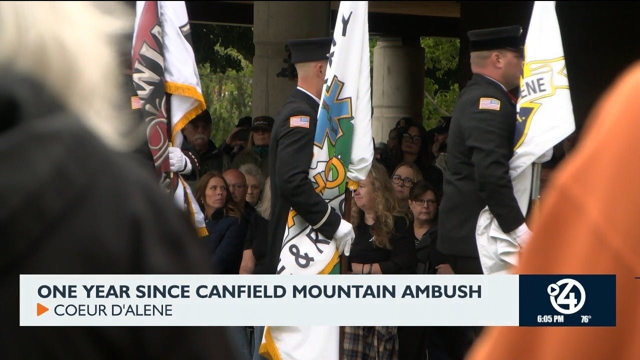 One year since Canfield Mountain ambush