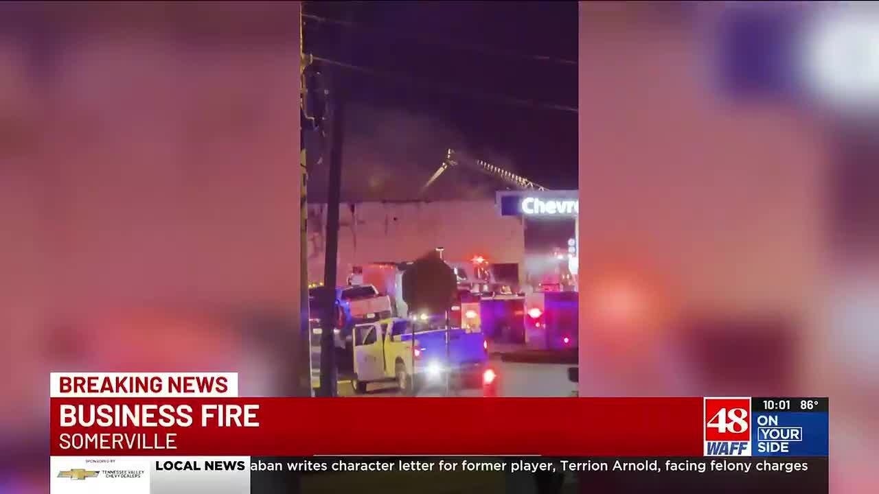 Driver crashes into sign, arrested after speeding through Somerville fire scene