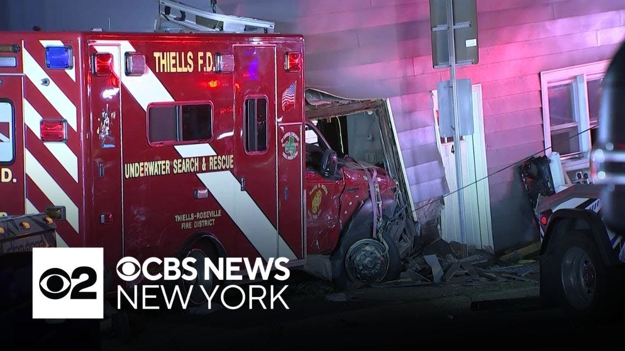 Six Hurt when Fire Vehicle Slams into Rockland County, NY, House