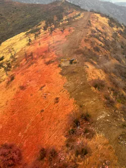 Early in the day for the planning operations team is the coordination of all aviation assets and airspace planning to help battle wildfires.
