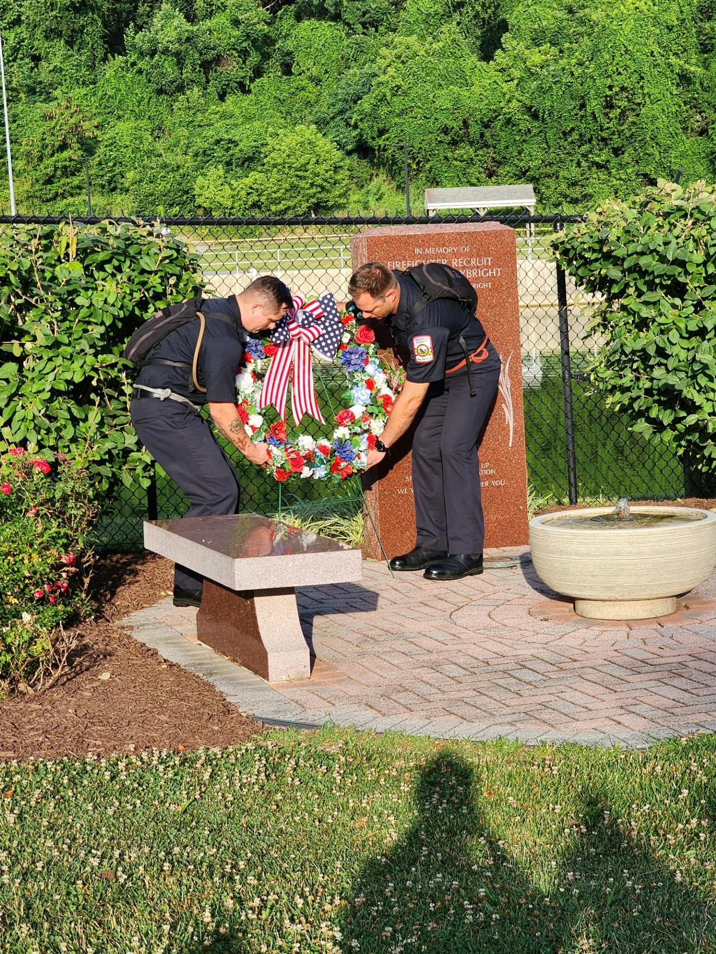 Frederick County, MD, Fire Recruit Remembered on Anniversary of Training Death
