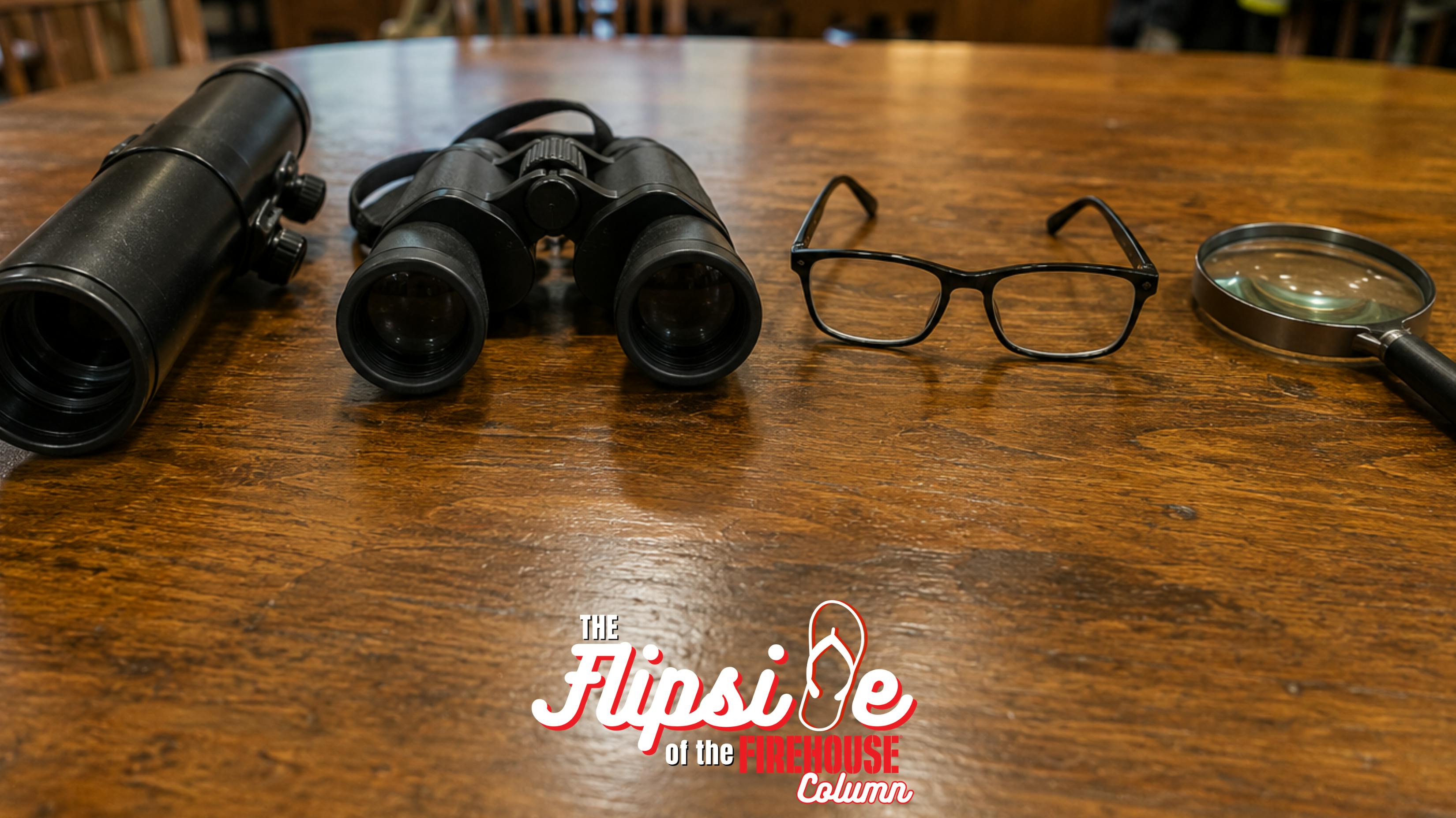 Leadership in the fire service isn't about spending all your time looking through one lens, it's about knowing when to change them. The telescope, the binoculars, the reading glasses and the magnifying glass have their own roles in assessing your fire department and its members.