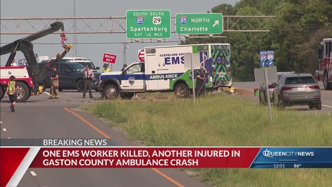 Cleveland County, NC, Paramedic Killed in Ambulance Crash