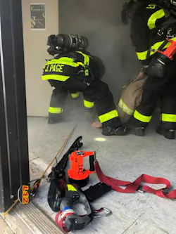 tools for firefighters to conduct search for occupants at a residential fire
