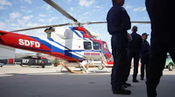 As layoffs loom for San Diego firefighters, a helicopter joined the search for the missing son of a retired fire chief.