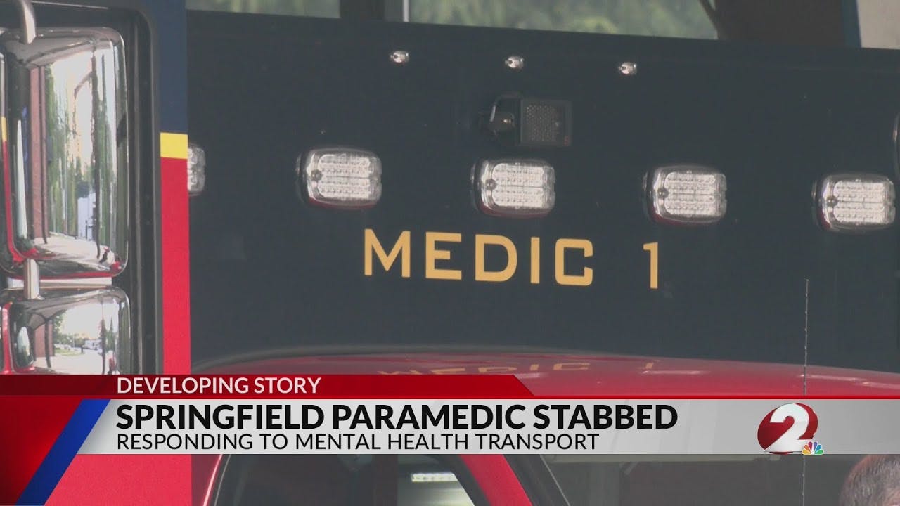 Springfield, OH, Firefighter/Medic Stabbed by Patient on Mental Health Call