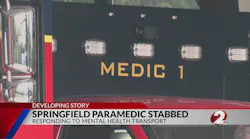 Springfield, OH, Firefighter/Medic Stabbed by Patient on Mental Health Call