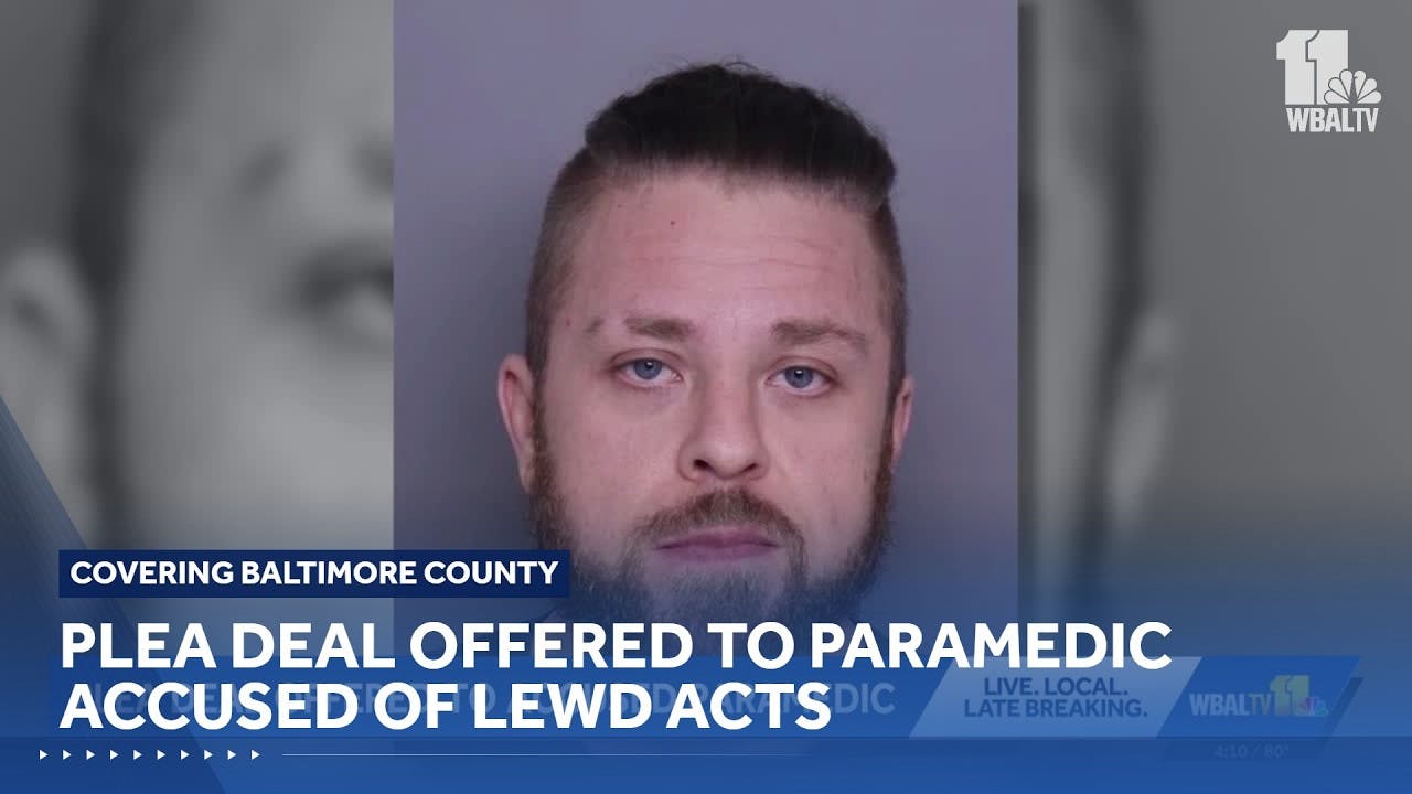 Paramedic accused of lewd acts faces plea deal offer (GRAPHIC)