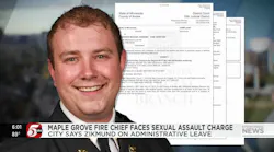 Maple Grove fire chief charged with allegedly sexually assaulting a teenager