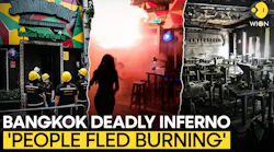 Bangkok Bar Fire: MOMENT Blaze Erupts, 27 Dead As Patrons Struggle To Escape | WION Originals