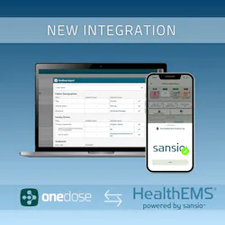OneDose, Sansio HealthEMS Integration Bolsters ePCR