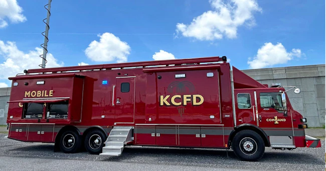Kansas City, MO, Fire Department Takes Delivery of Frontline Communications Mobile Command Unit