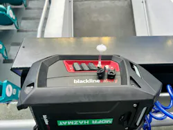 Eight Blackline connected safety devices, including G7 EXOs and EXO 8 monitors, were strategically placed across the stadium for comprehensive coverage.