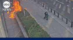 New video shows alleged attack on federal building in New York City