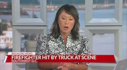 Washington D.C. Firefighter Struck by Fire Apparatus at Scene