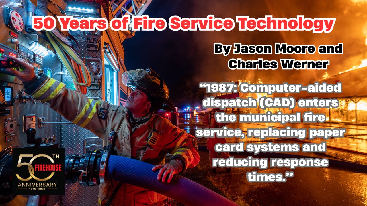 50 Years of Fire Service Technology