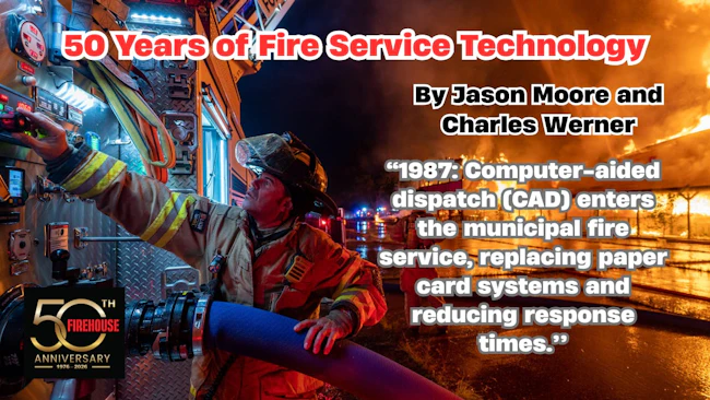 50 Years of Fire Service Technology