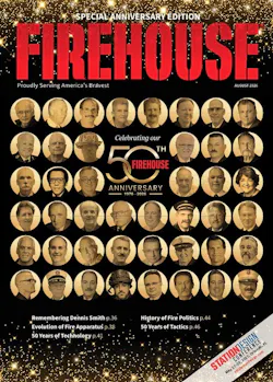 Firehouse Magazine 50th Anniversary Cover