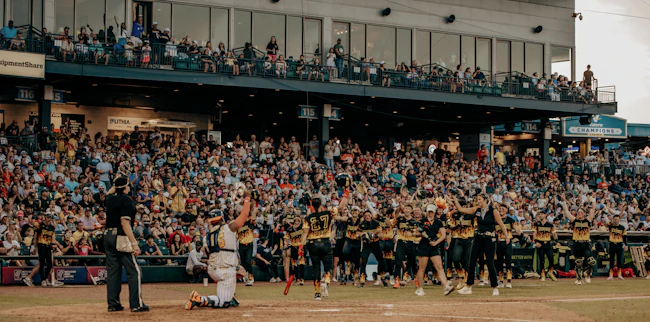 Valerie Perez was a Corpus Christi firefighter for 10 years, and retired to pursue managing The Firefighters full-time, and returned home for the first time to showcase Banana Ball.