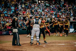 Valerie Perez returned to her hometown for a special Banana Ball weekend, blending her fire service background with her passion from Corpus Christi for Banana Ball.