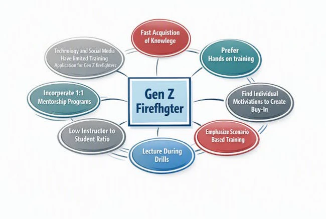 The primary problem identified was the disconnect between traditional, predominantly lecture-based firefighter teaching methods and Gen Z&rsquo;s preferences for interactive, technology-enhanced learning experiences.
