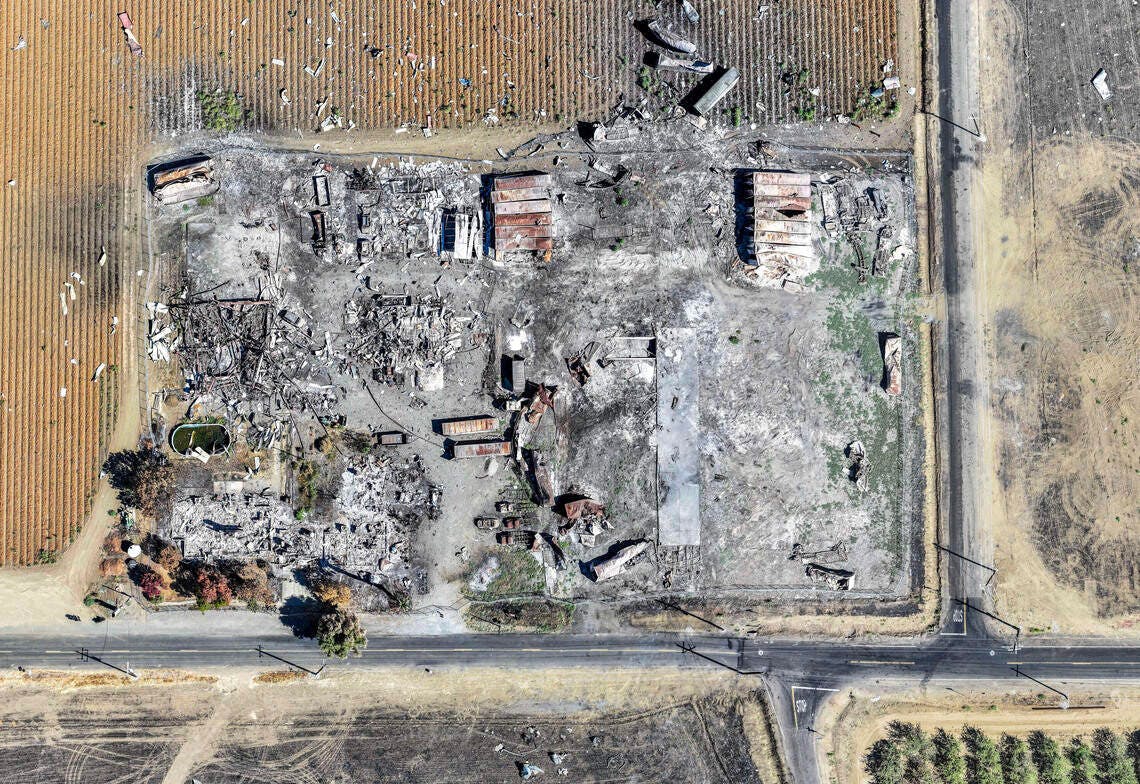 Seven workers were killed when a fireworks plant exploded in Esparto.