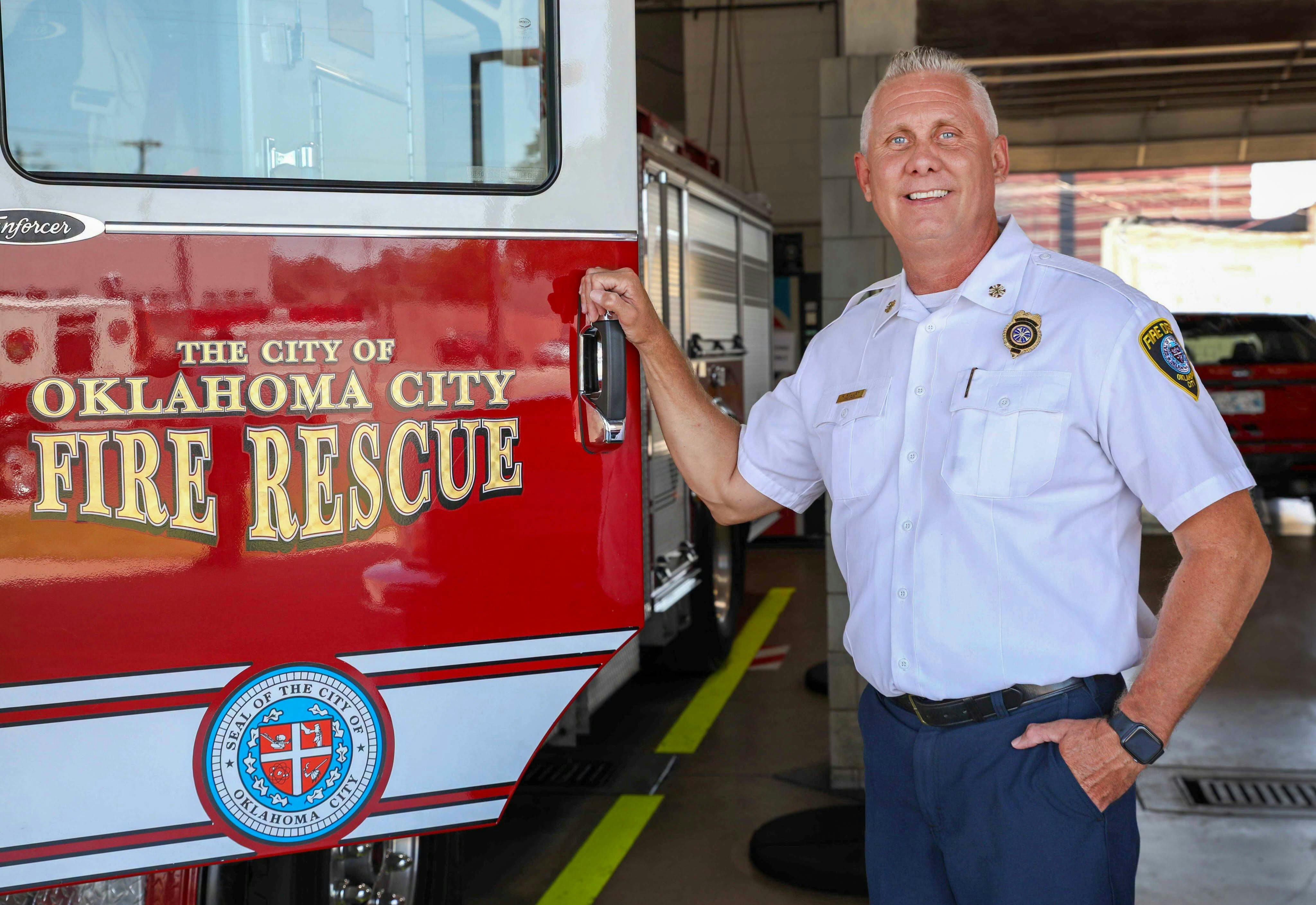 Oklahoma City Fire Chief Richard Kelley announced his retirement after a 35-year career with the department. He became chief in 2017 and will retired in September.