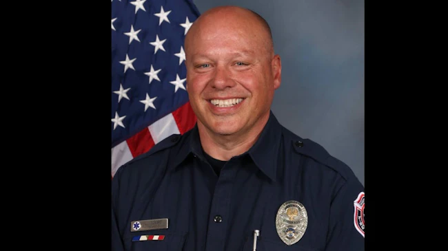 West Metro Fire Rescue Firefighter/Paramedic Jarrod Leonard remains in critical but stable condition after being injured by a fall during technical rescue training.