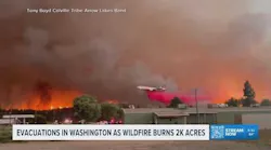 Hundreds of Houses Consumed by Raging Washington Wildfires