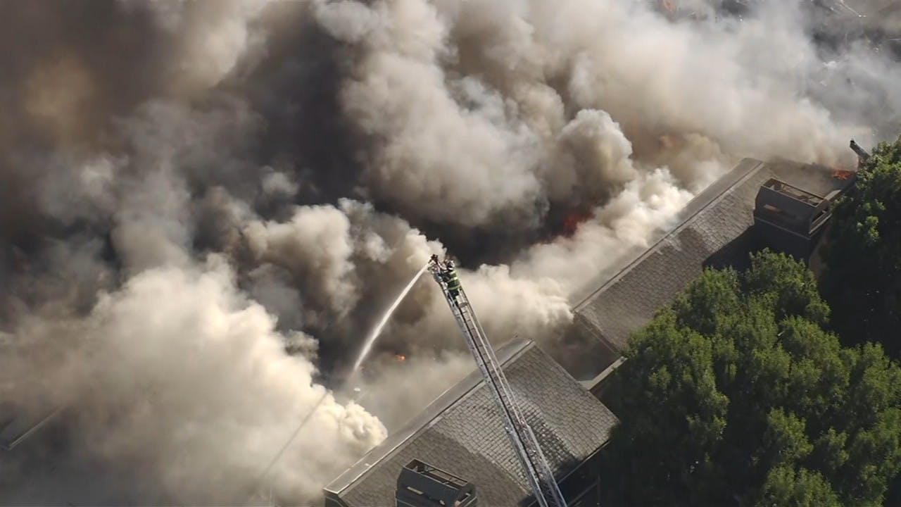 Firefighters Hurt During Six-Alarm Blaze in Foster City, CA
