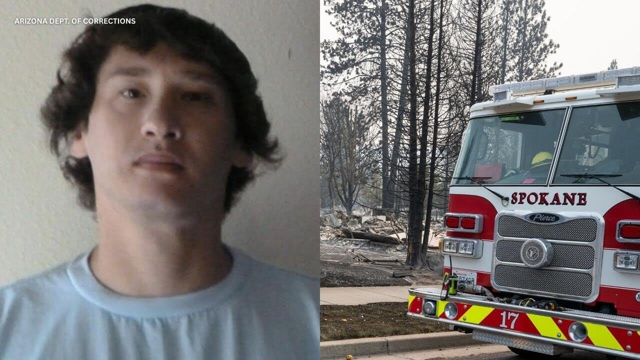 Man Arrested for Setting Destructive Wildfire in Spokane County, WA
