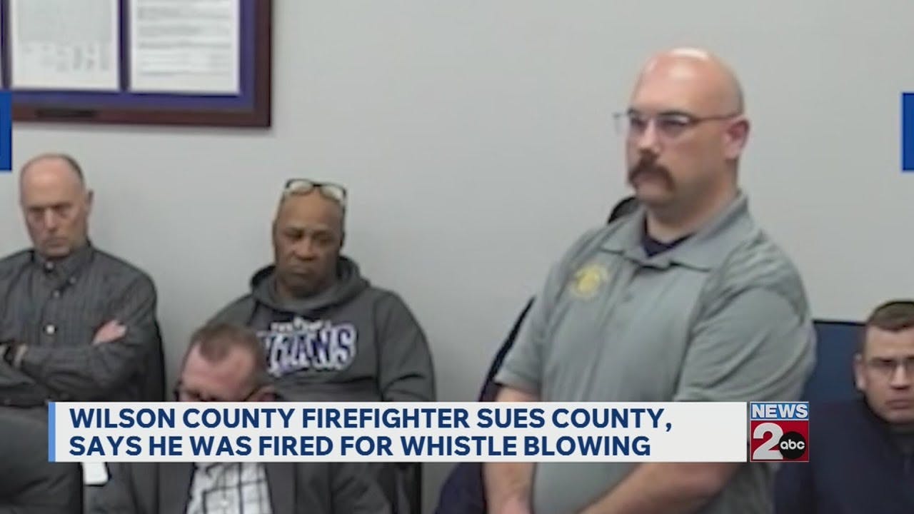 Former Wilson County, TN, Firefighter Files Suit Over Termination after Discussing Staffing Concerns