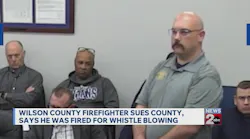 Former Wilson County, TN, Firefighter Files Suit Over Termination after Discussing Staffing Concerns