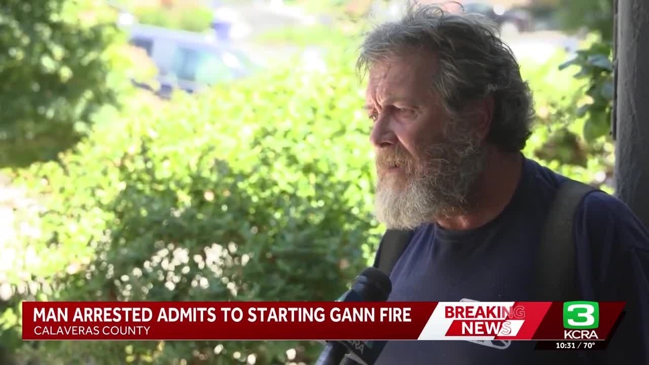 Man arrested for causing Gann Fire says he did not intentionally start wildfire