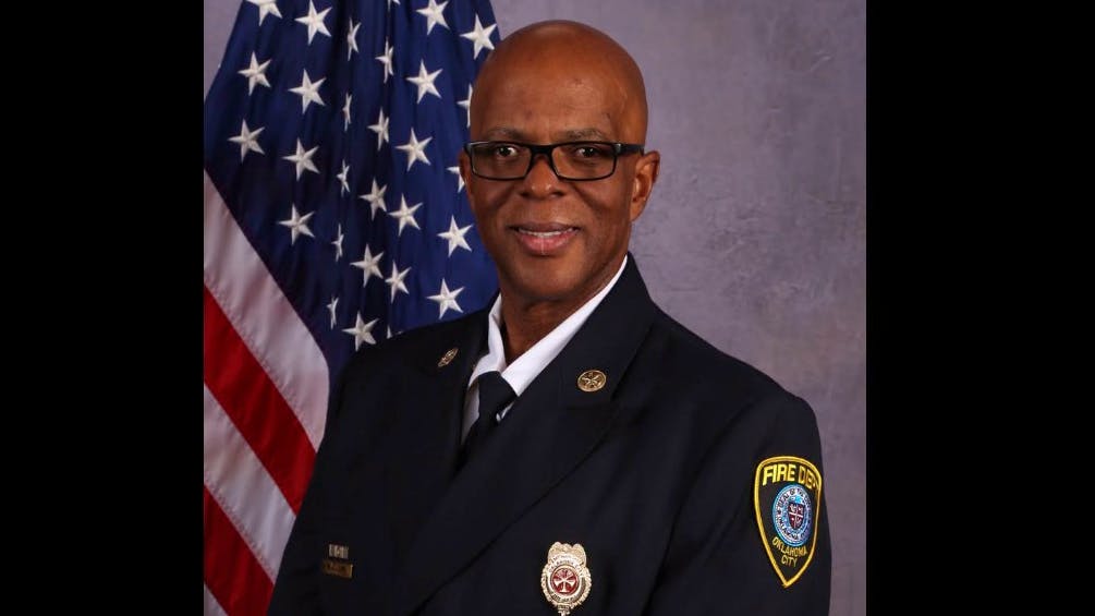 Derrick Kiel, a 27-year veteran of the Oklahoma City Fire Department, has been named the next fire chief.