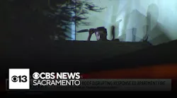 Knife-Wielding Man Hampers Sacramento Firefighters at Building Fire