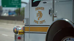 A Denver rig sits at a recent incident scene.