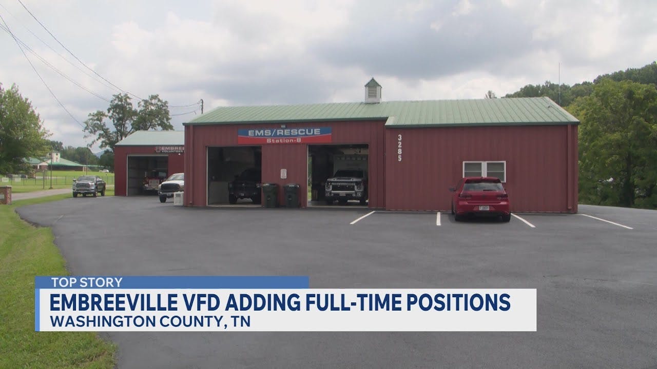 Volunteer fire department gets new rescue tech and full-time fire personnel