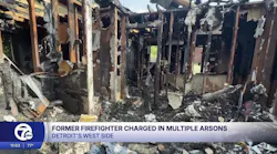 Former Detroit firefighter charged with arson, larceny including break-in at Detroit firehouse
