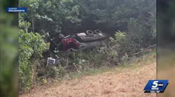Update: Ingalls Firefighter Back Home, Walking After Rollover Crash