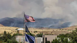 In this file photo, the Claremont Fire spreads through the Boise Foothills in July 2026.