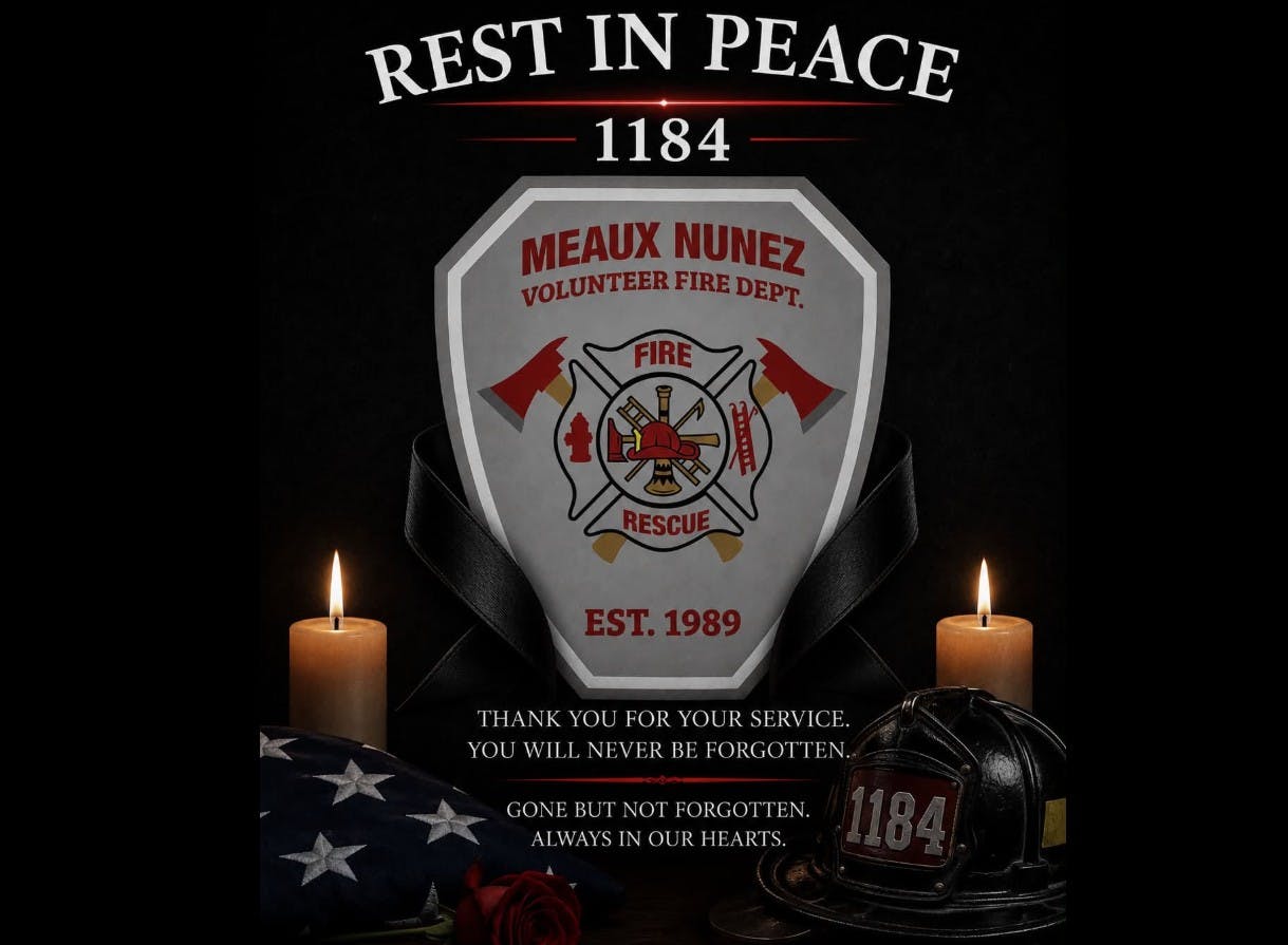 Vermillion Parish, LA, Firefighter Ejected, Dies in Crash Responding to Call