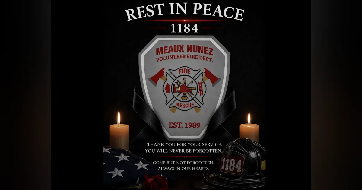 call https: Images High Quality Grahic Vermillion Parish, LA, Firefighter Ejected, Dies in Crash Responding to ...